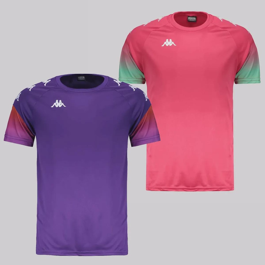 Kit 2 Camisetas Kappa Bearr Masculina