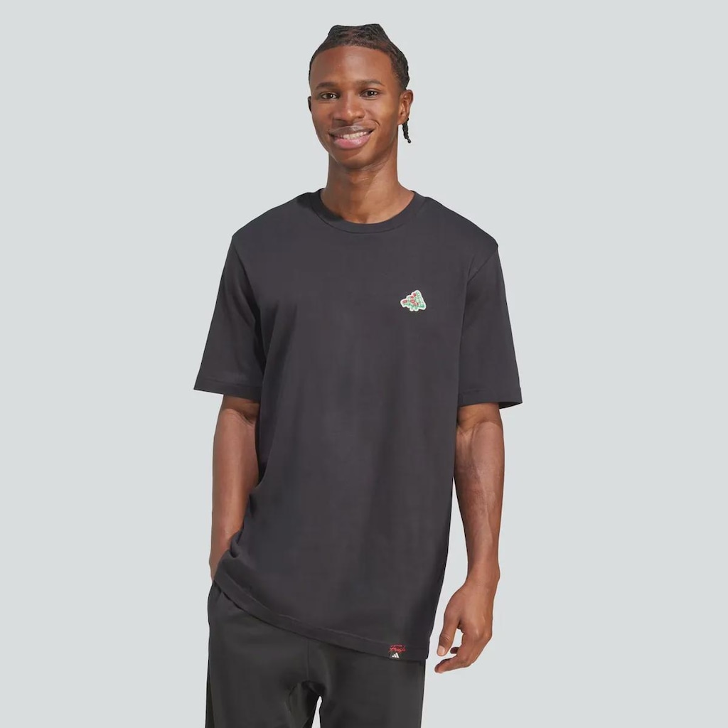 Camiseta adidas Grafica Pizza Trim Masculina