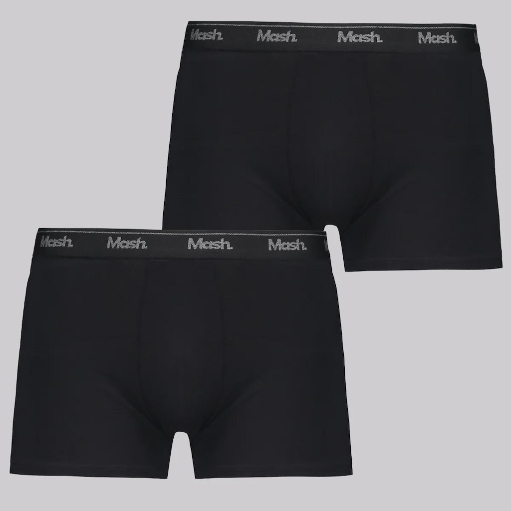 Cueca Boxer Mash Cotton - 2 Unidades - Adulto