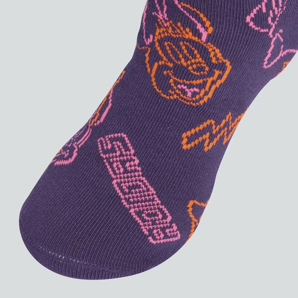 Imagem 2 do produto Meia Cano Médio adidas Minnie Mouse Crew 3 Pares Infantil