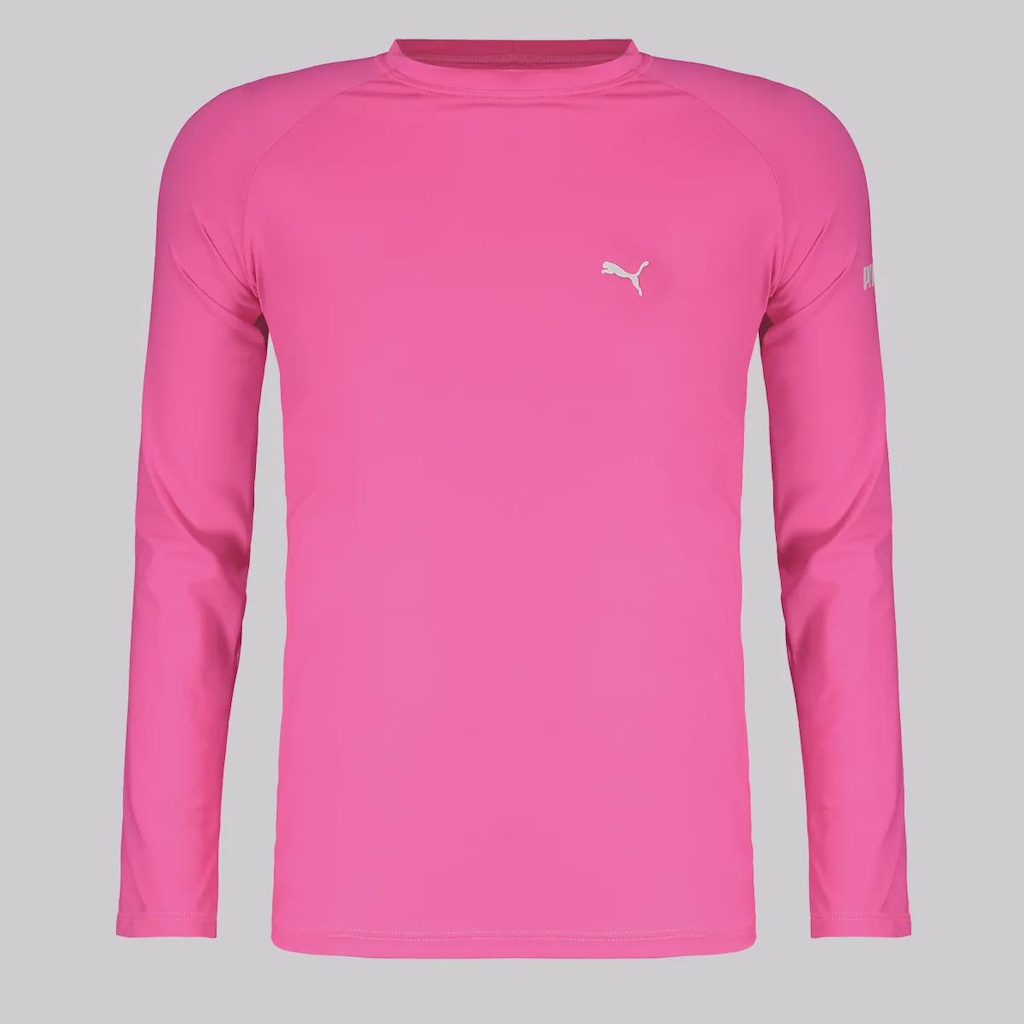 Camiseta Manga Longa Puma UV50+ Infantil