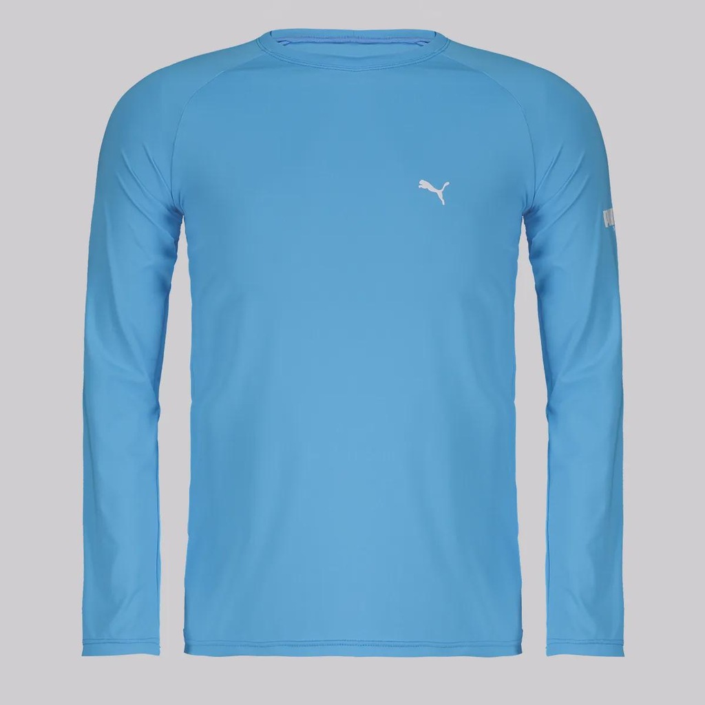 Camiseta Manga Longa Puma UV50+ Infantil