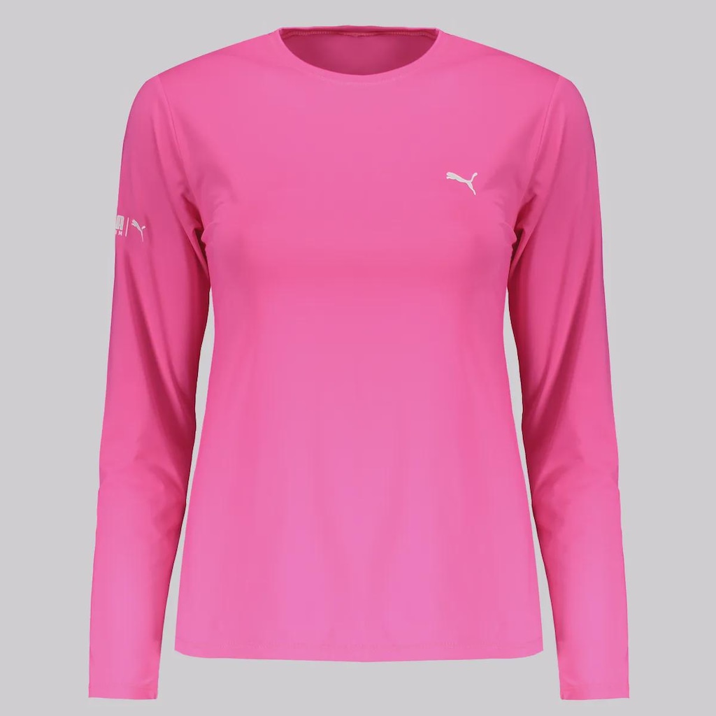 Camiseta Puma Manga Longa UV 50+ Feminina