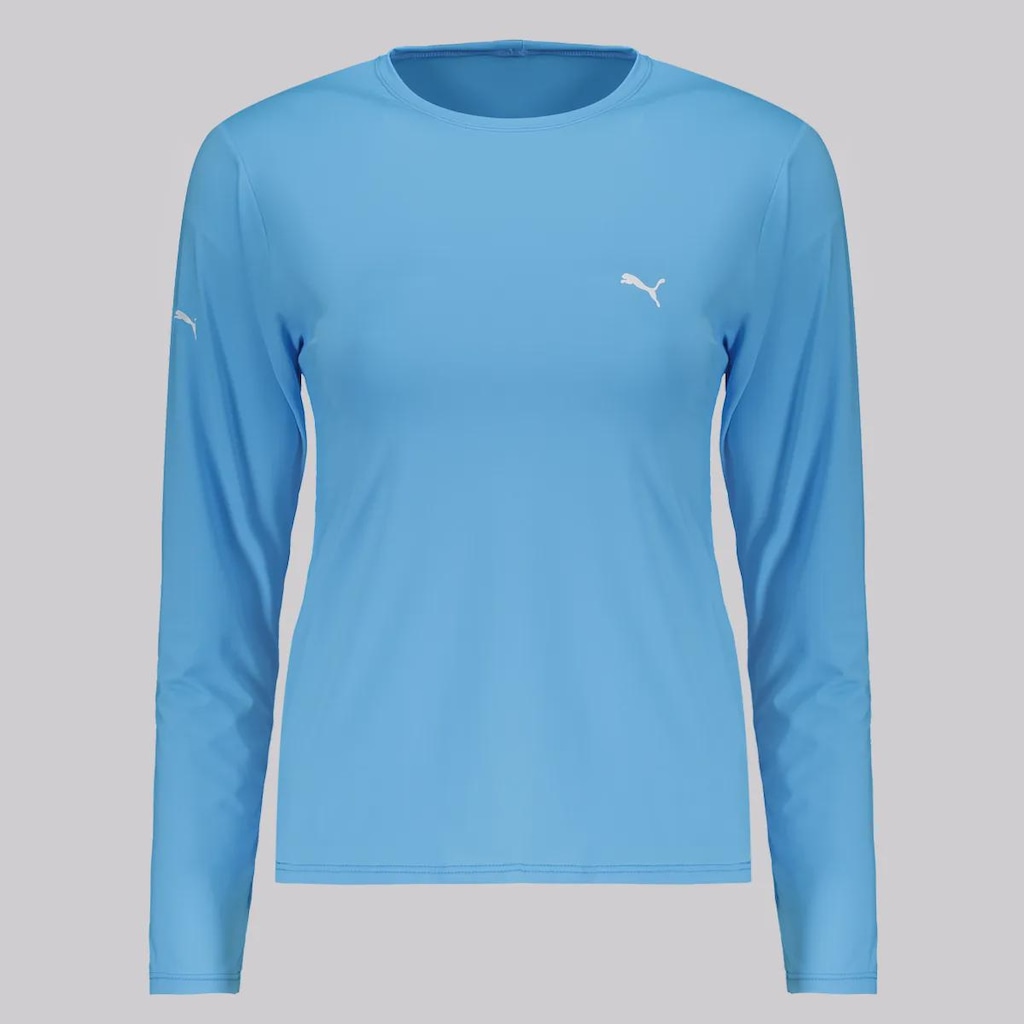 Camiseta Puma Manga Longa UV50+ Feminina
