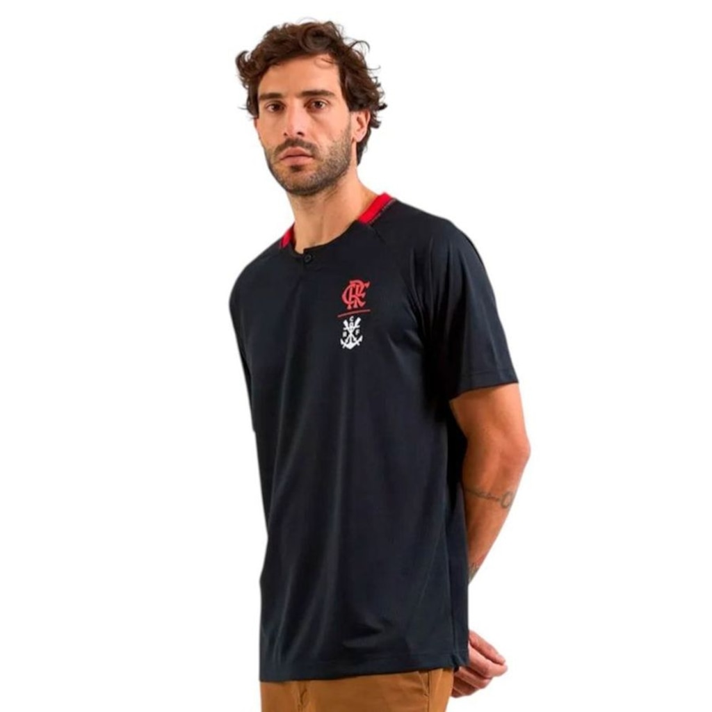 Camisa Braziline Flamengo Trilha Masculina