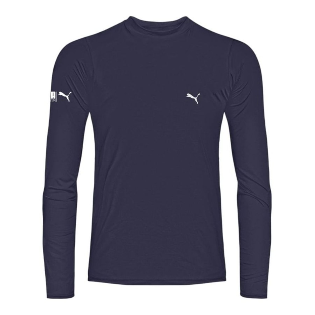 Camiseta Puma Manga Longa UV 50+ Masculina