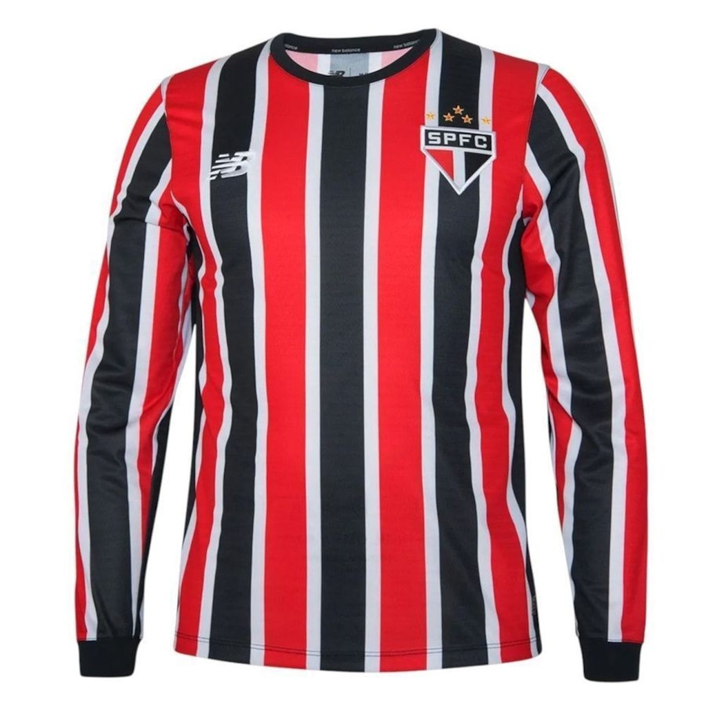 Camisa do São Paulo Manga Longa 2024/25 New Balance Masculina