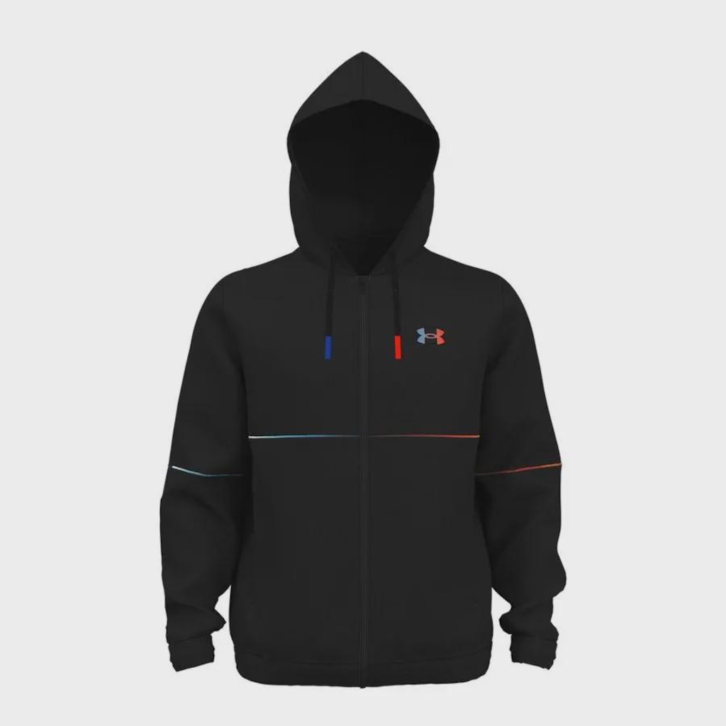 Blusão Moletom de Basquete Under Armour Baseline Masculino