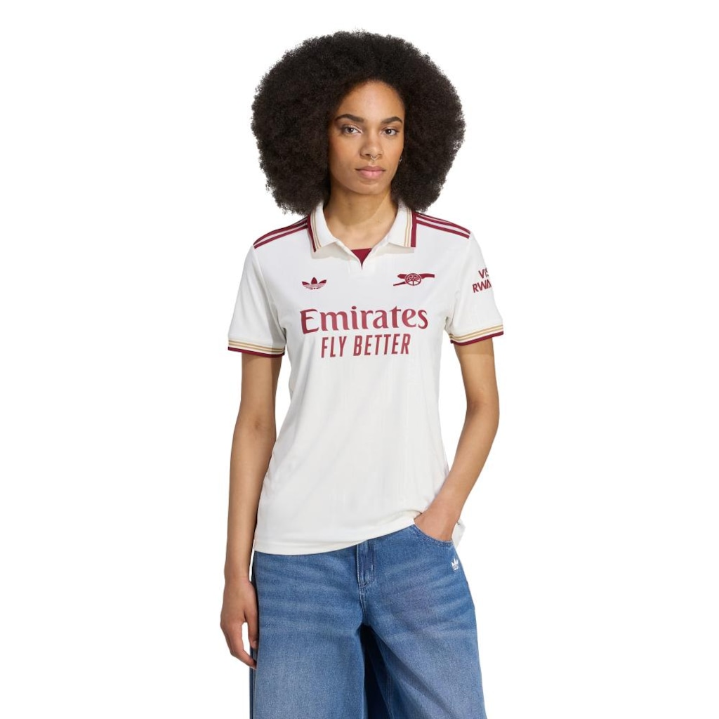 Camisa Arsenal III 25/26 Feminina Adidas