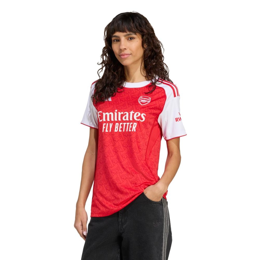 Camisa Arsenal I 25/26 Feminina Adidas