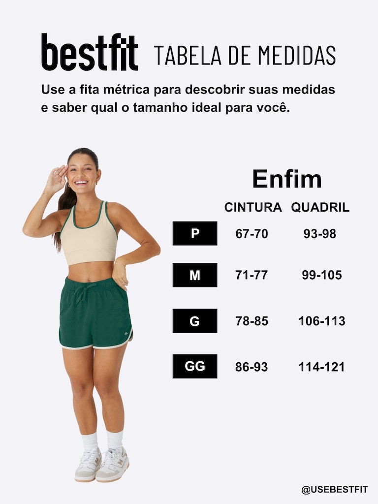 Imagem 4 do produto Short Runner Feminino Enfim Active