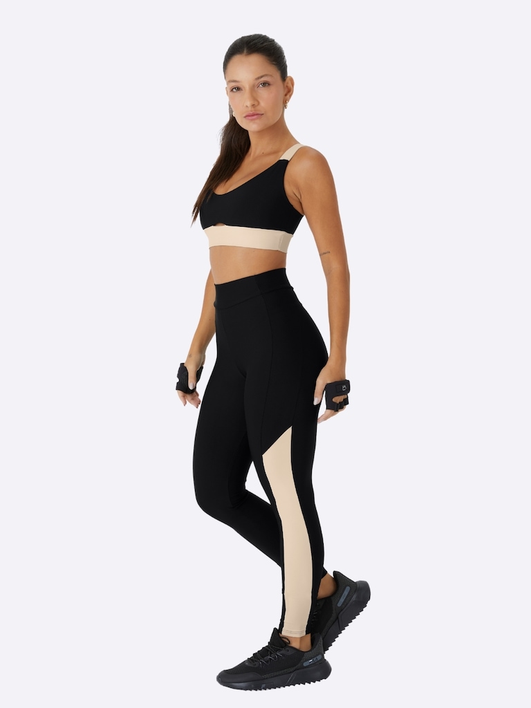 Calça Legging Feminina Enfim Active Recorte Lateral