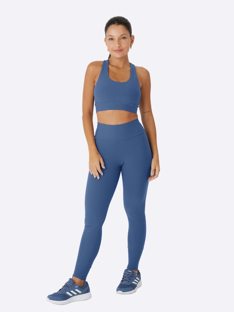 Calça Legging Feminina Enfim Active Em Malha Dry