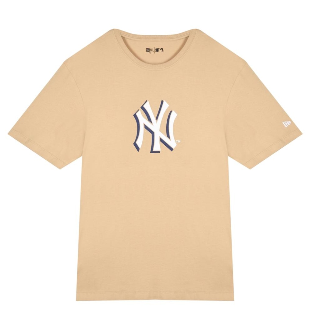 Camiseta Masculina New Era Plus Size Regular MLB New York Yankees
