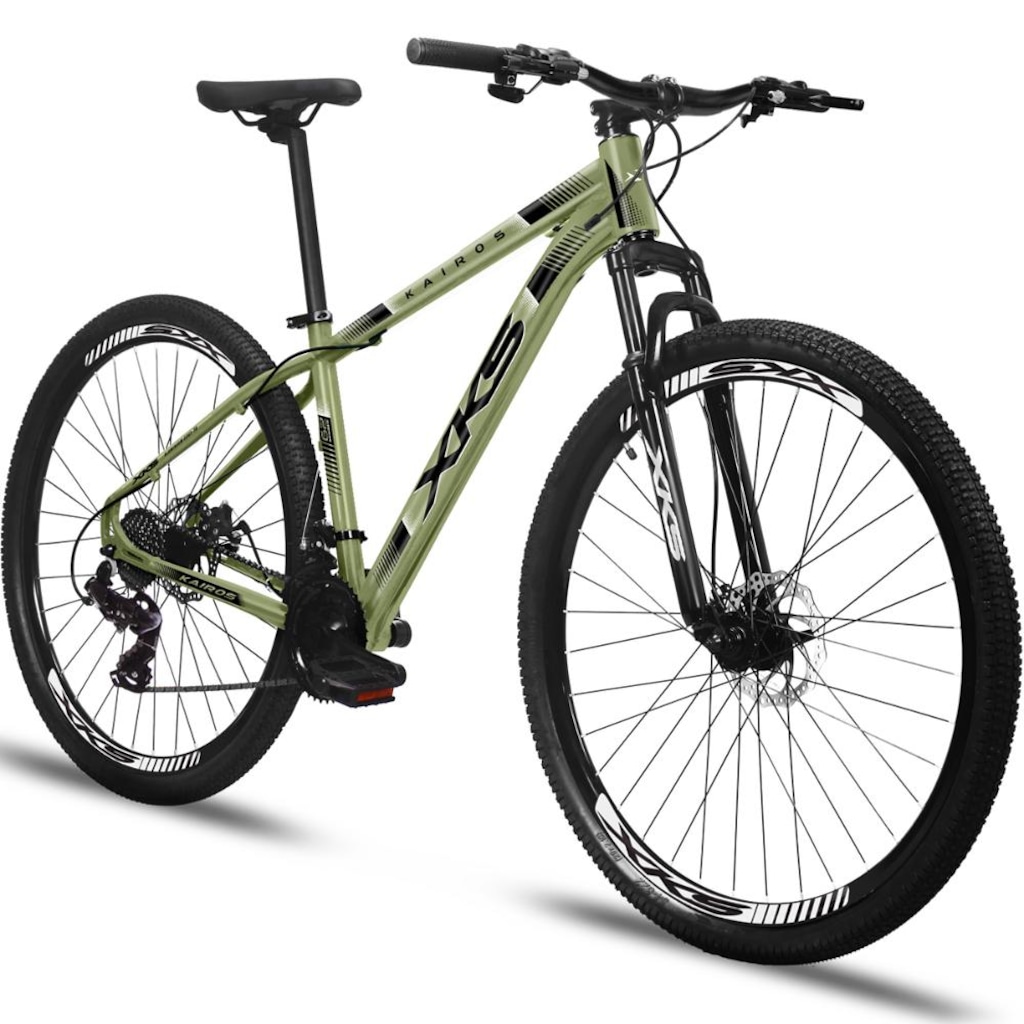 BICICLETA ARO 29 ALUMINIO KAIROS FREIO A DISCO 24 MARCHAS