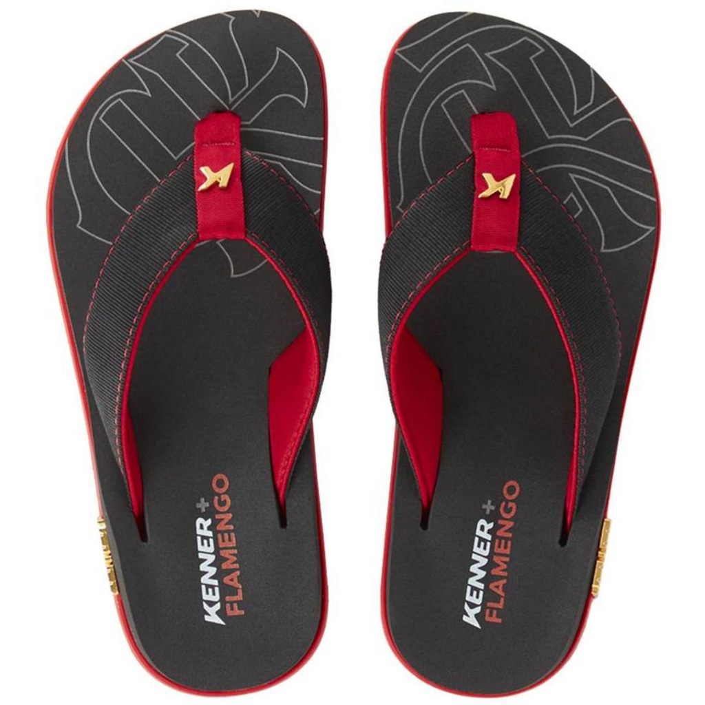 Chinelo Kenner Flamengo Kivah Masculino