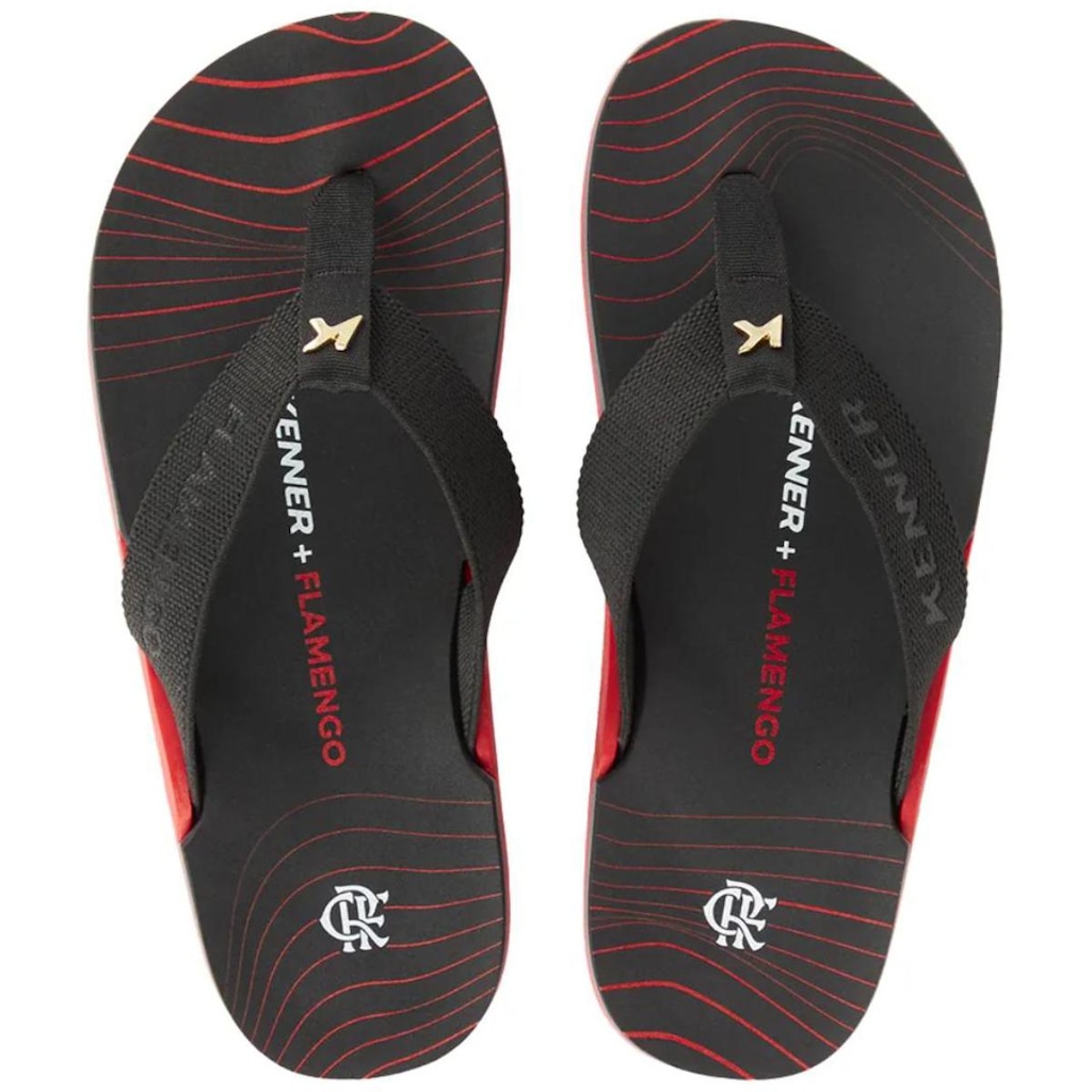 Chinelo Kenner Flamengo Nk6 Pro Masculino