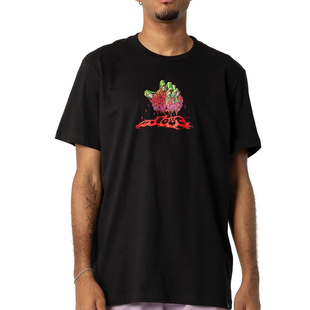 Camiseta Lost Raised To Be Lost SM26 Masculina