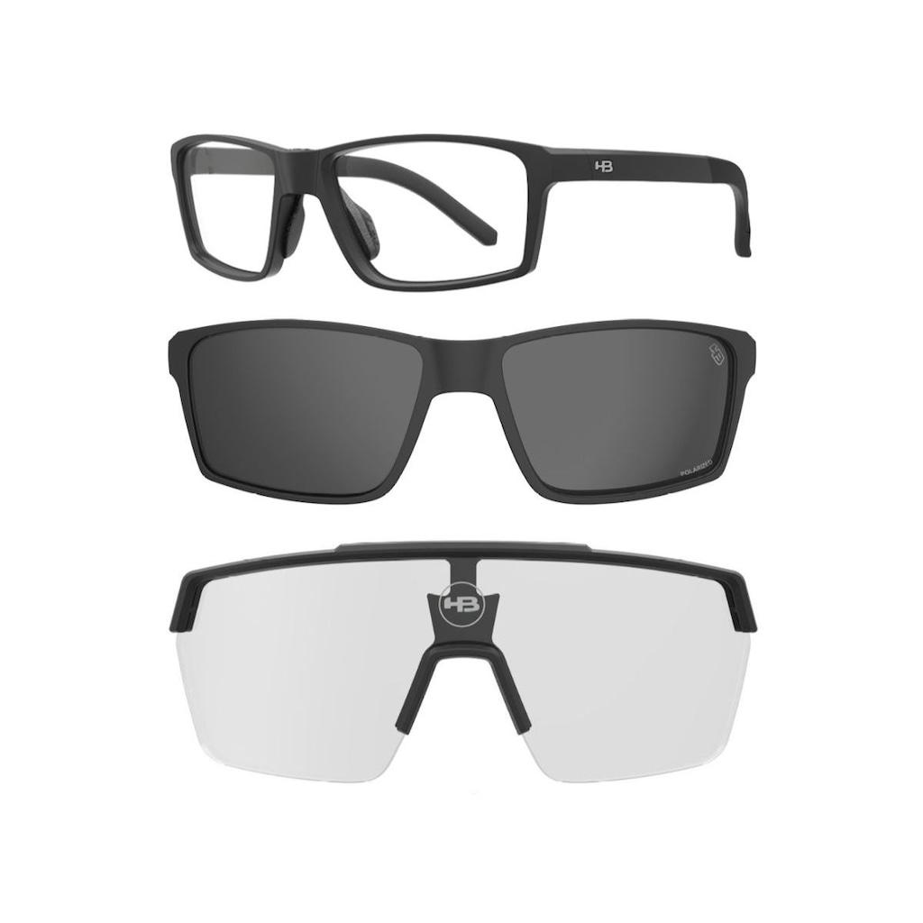Óculos de Sol esportivo HB Presto 2.0 Fotocromático 3 em 1