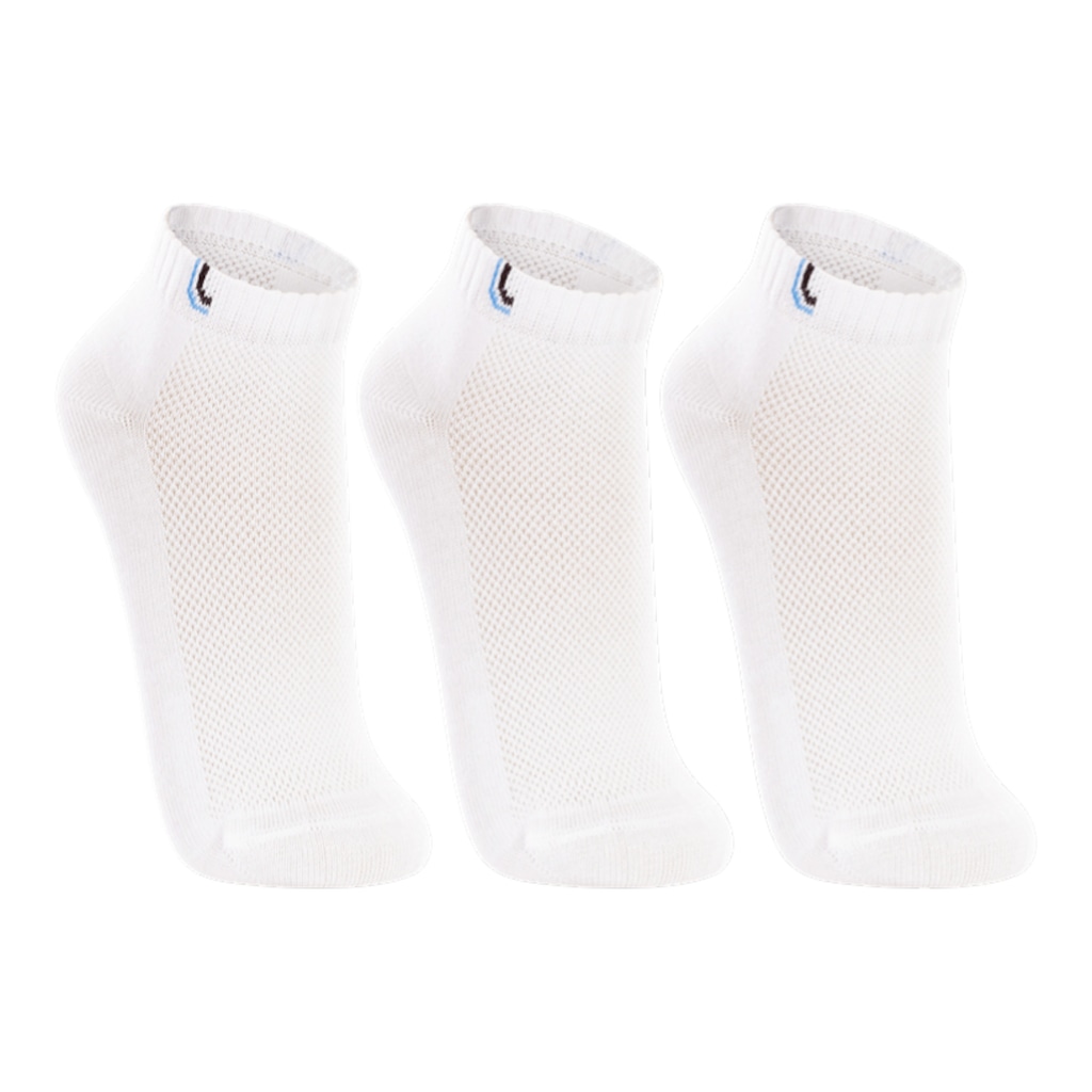 Meia Cano Curto Lupo com 3 Pares Unissex