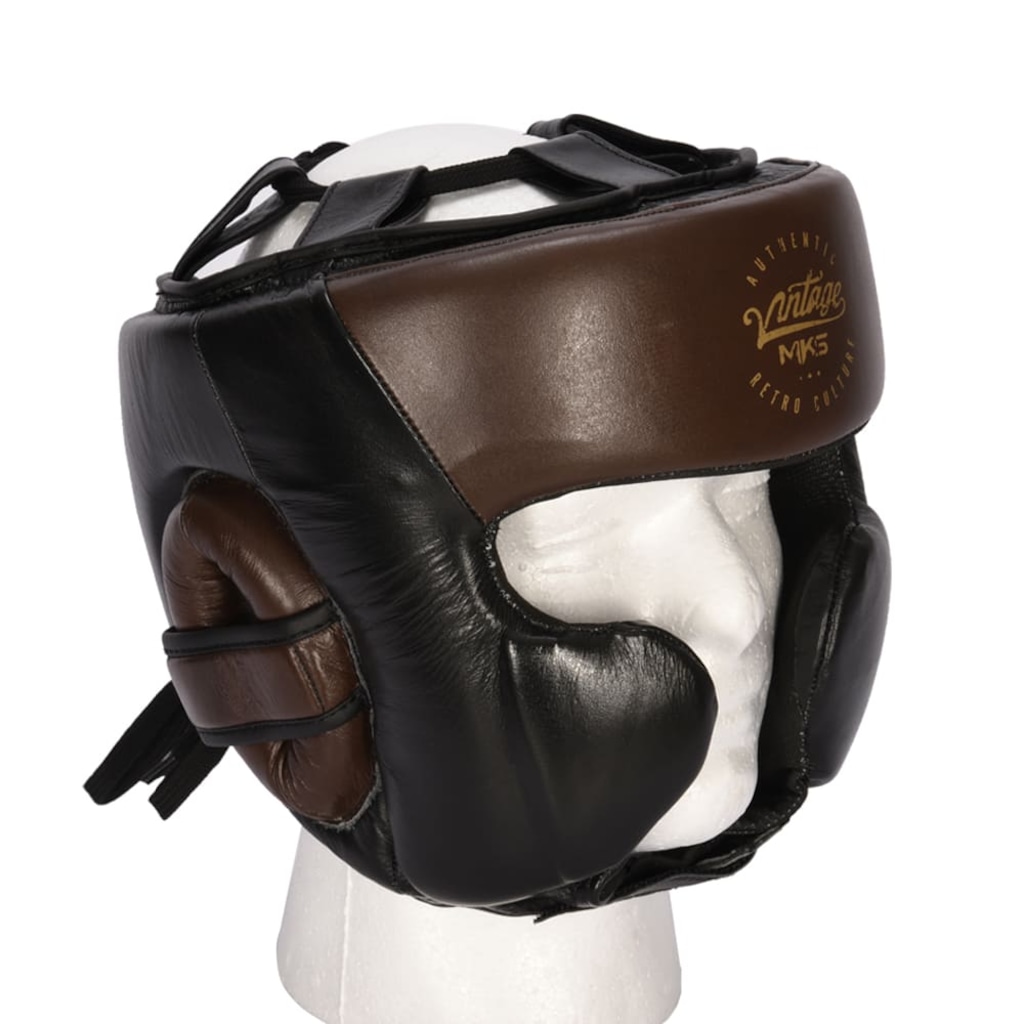 Head Guard Capacete de Boxe MKS Vintage Without Chin