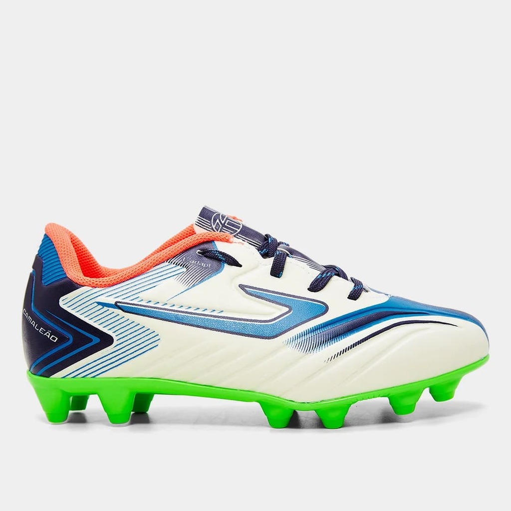 Chuteira Campo Infantil Topper Camaleão