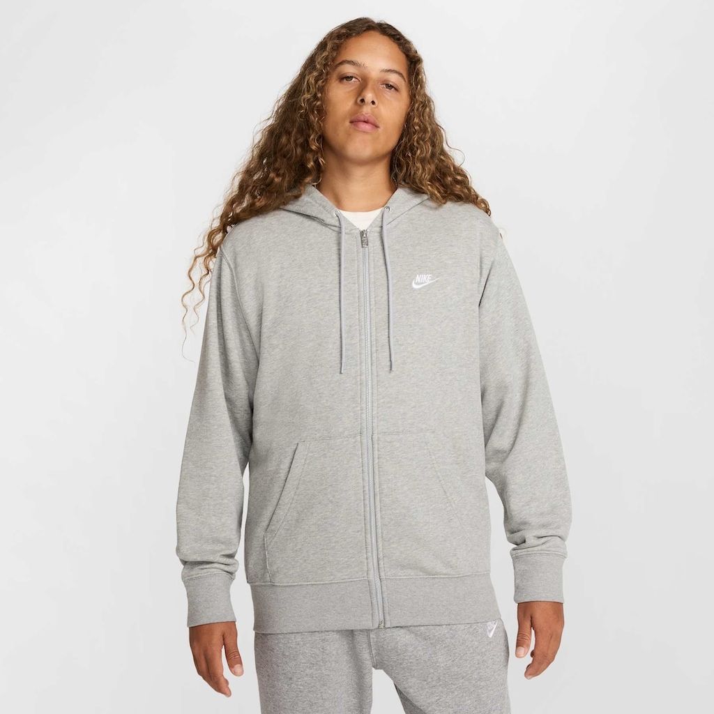 Blusão Nike Club Fleece Masculino - Foto 1