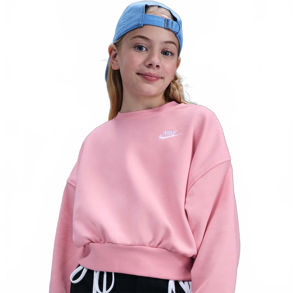 Blusão com Capuz Nike Sportswear Club Fleece - Infantil