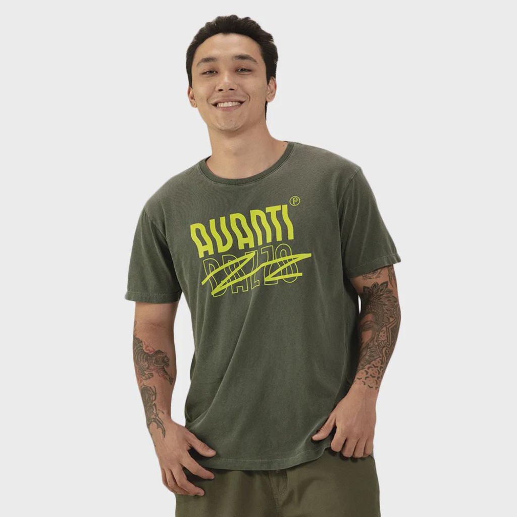 Camiseta Masculina Betel Palmeiras Avanti Cazzo