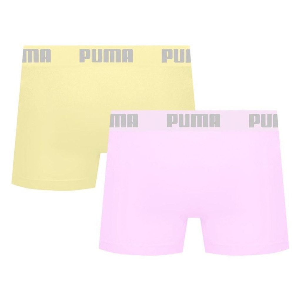 Imagem 2 do produto Kit 2 Cuecas Puma Boxer Sem Costura Masculina