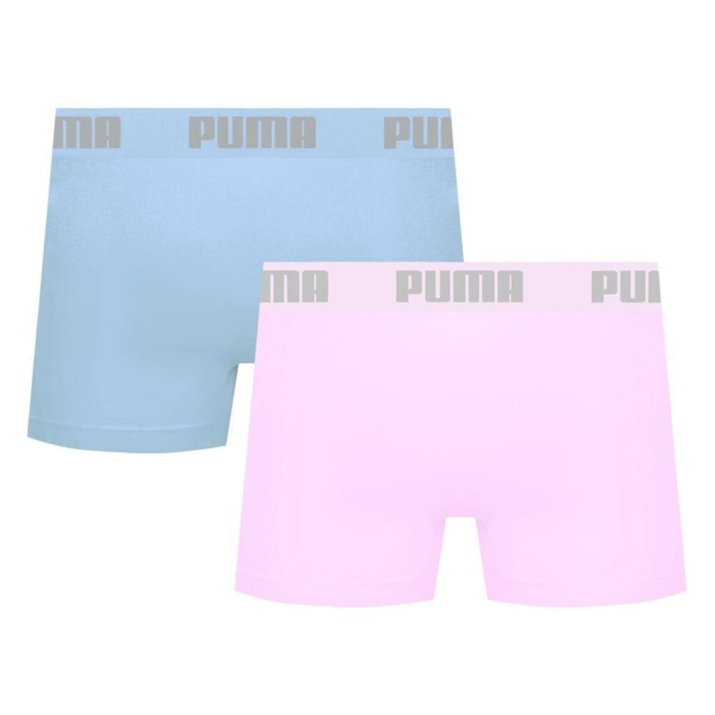 Imagem 2 do produto Kit 2 Cuecas Puma Boxer Sem Costura Masculina