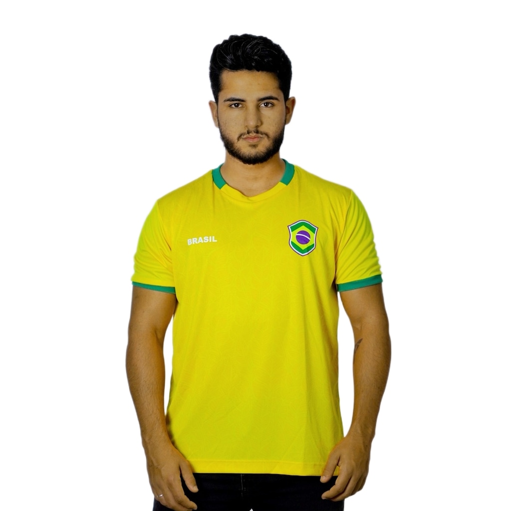 Camisa Brasil Ipê Amarelo Braziline Masculina