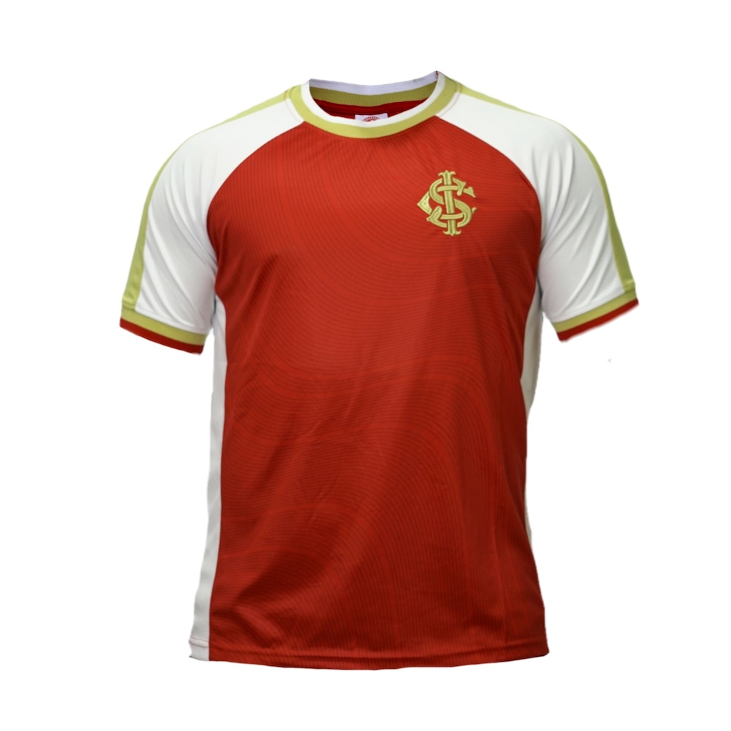 Camisa do Internacional Símbolo Goldy Vermelho Lotus Masculino