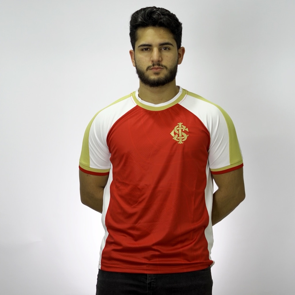 Imagem 2 do produto Camisa do Internacional Símbolo Goldy Vermelho Lotus Masculino