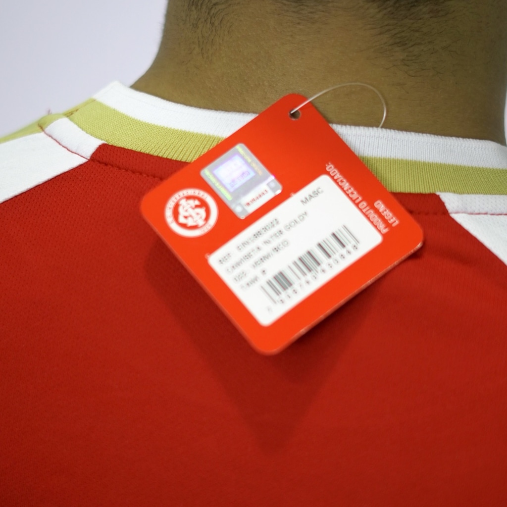 Imagem 4 do produto Camisa do Internacional Símbolo Goldy Vermelho Lotus Masculino