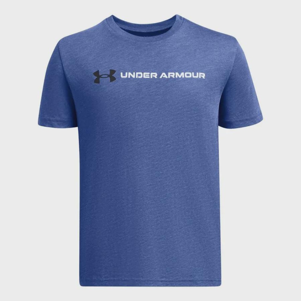 Camiseta Infantil Under Armour Logo Wordmar Short Sleeve