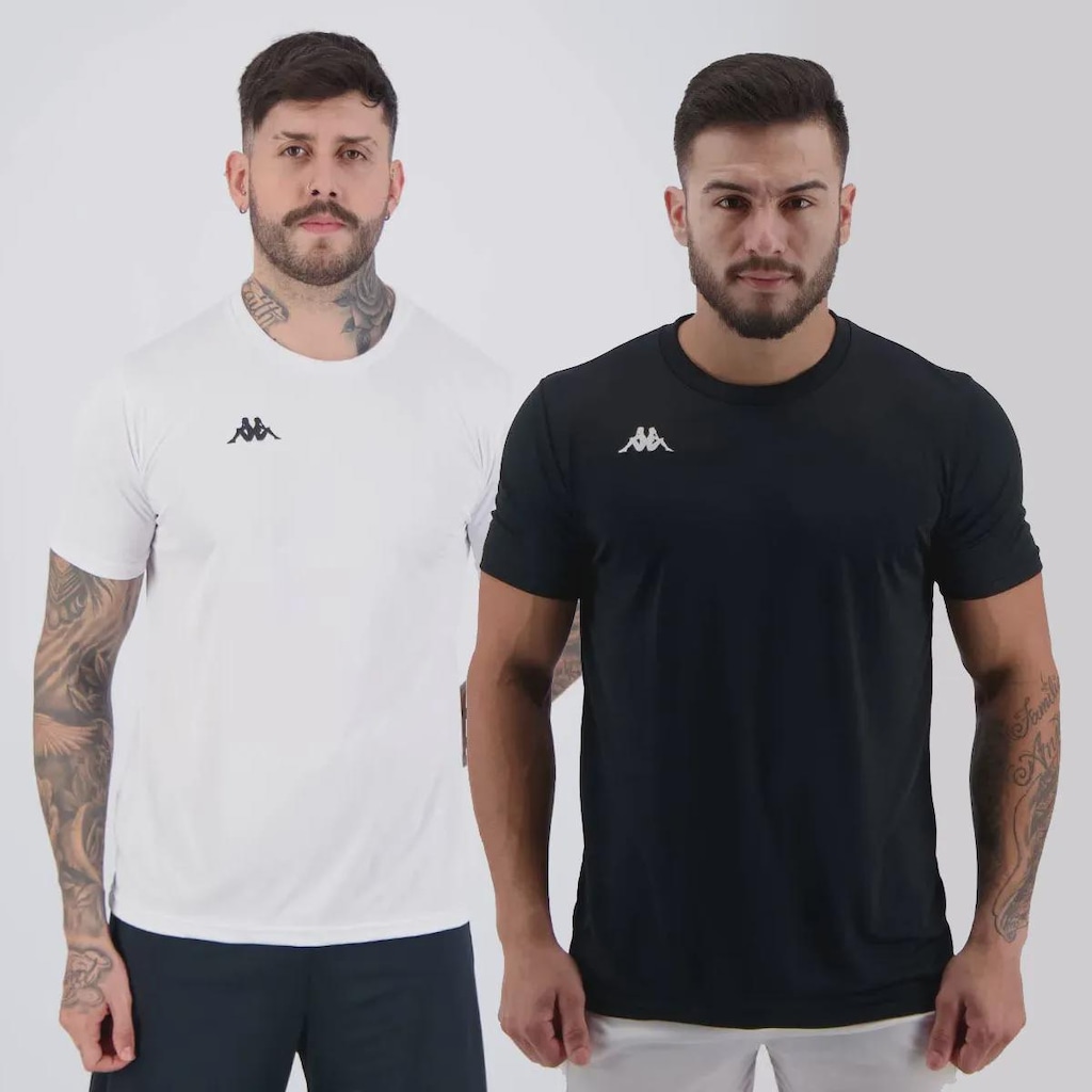 Camisa Kappa Modena - 2 unidades - Masculina