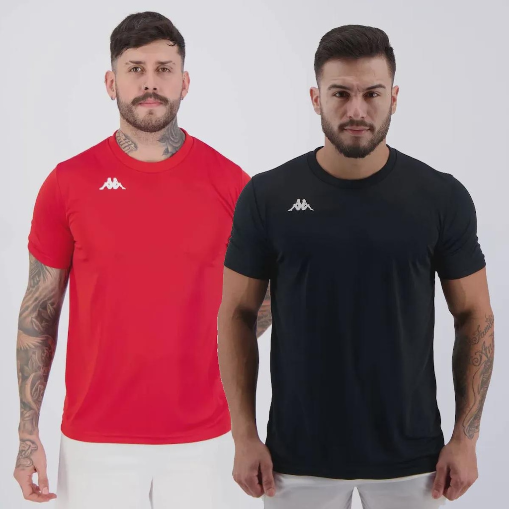 Camisa Kappa Modena - 2 unidades - Masculinas