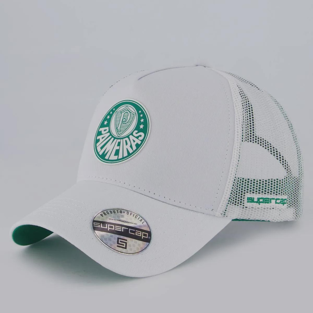 Boné FutFanatics do Palmeiras Trucker Unissex