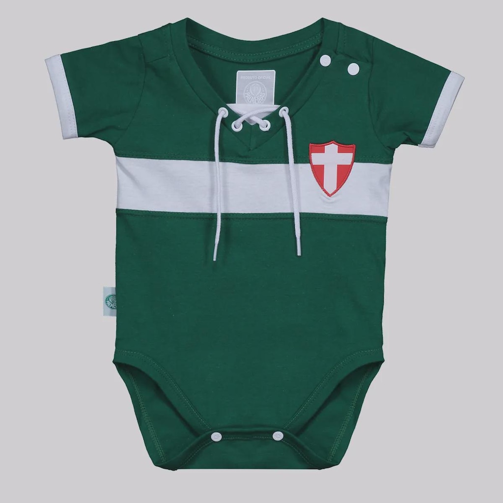 Body FutFanatics do Palmeiras Vintage Infantil