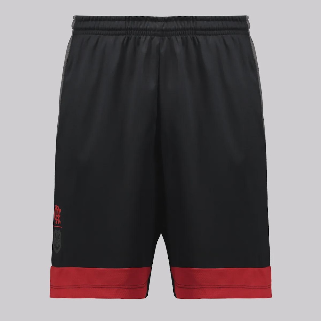 Bermuda FutFanatics do Flamengo Fluir Masculina