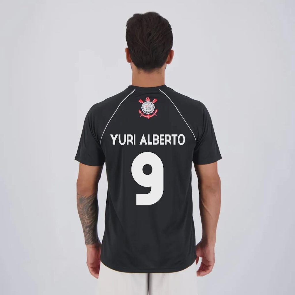 Camisa FutFanatics do Corinthians Yuri Alberto 9 Masculina