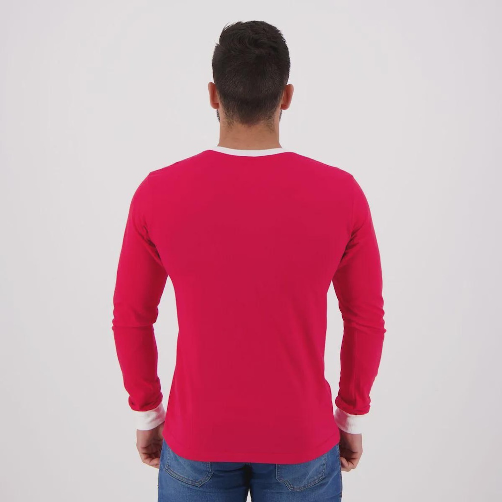 Imagem 3 do produto Camisa Manga Longa FutFanatics Internacional Retrô 1975 Masculina