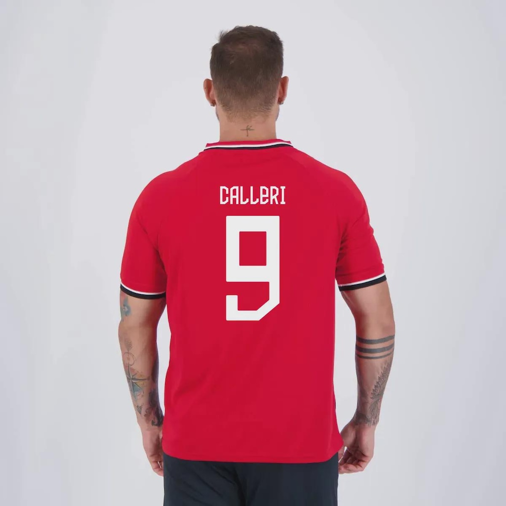 Camisa FutFanatics do São Paulo Calleri 9 Listras Masculina