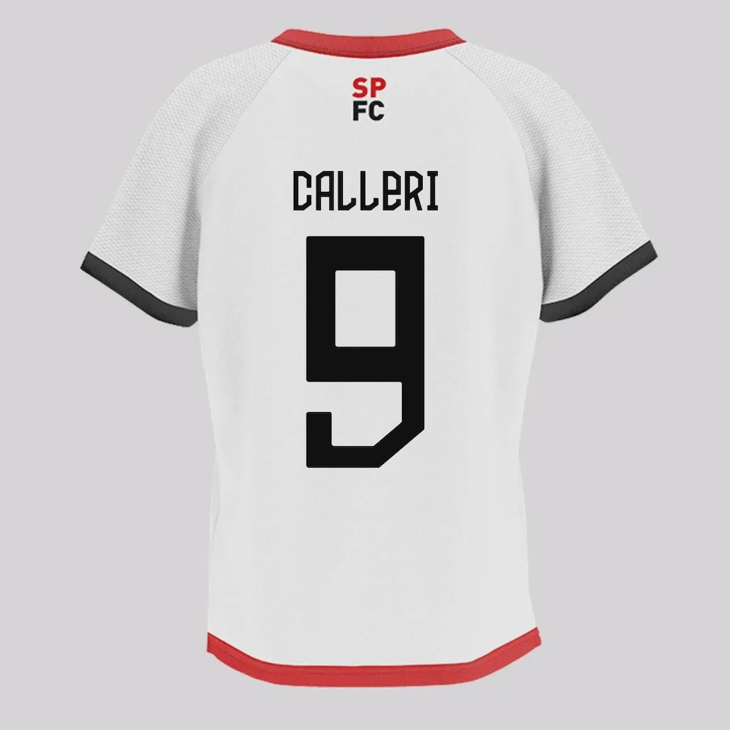 Camisa FutFanatics do São Paulo Calleri 9 Radix Infantil
