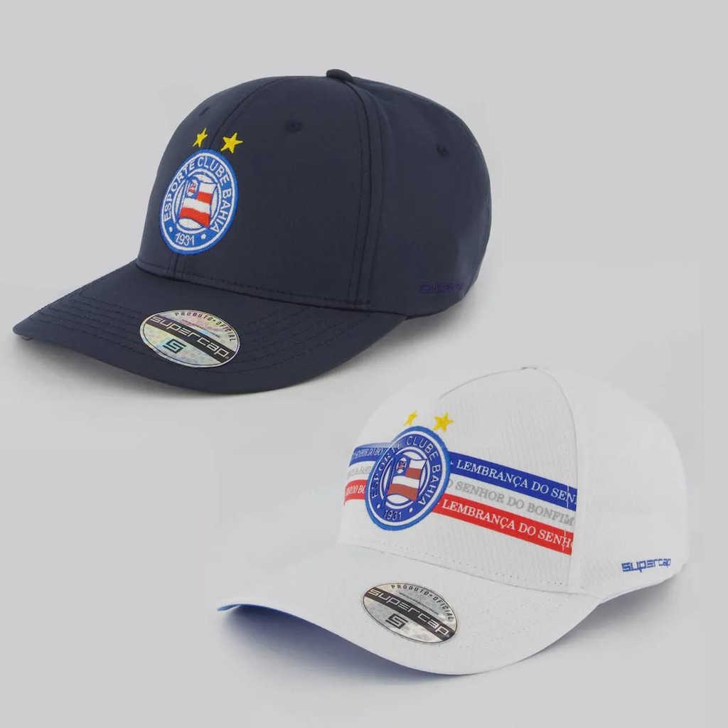 Boné FutFanatics Bahia - 2 unidades - Unissex