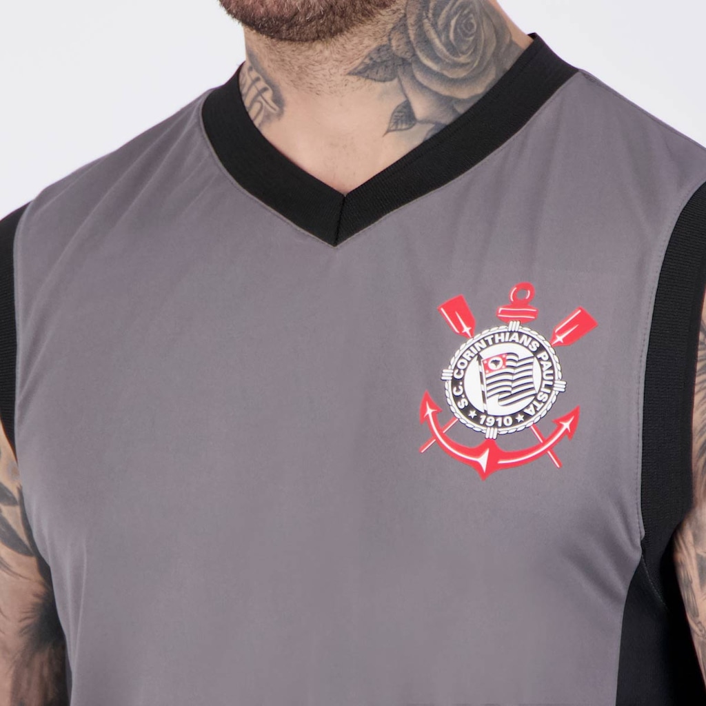 Imagem 5 do produto Camiseta Regata FutFanatics Corinthians Basquete Helança Masculina