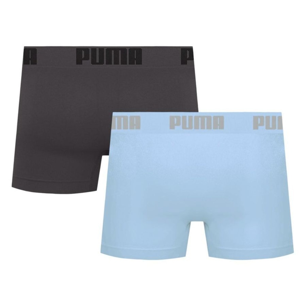 Imagem 2 do produto Kit 2 Cuecas Puma Boxer Sem Costura Masculina