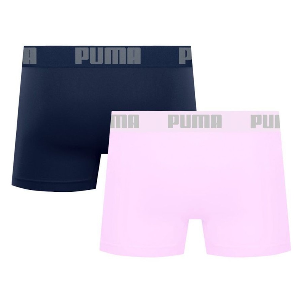 Imagem 2 do produto Kit 2 Cuecas Puma Boxer Sem Costura Masculina