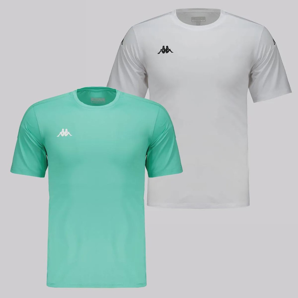Kit 2 Camisas Kappa Tully Masculina